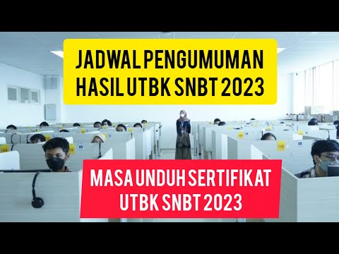 Ini Jadwal Pengumuman Hasil UTBK-SNBT 2023