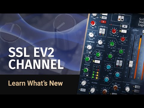 Waves SSL EV2 Channel – See the All-New Features