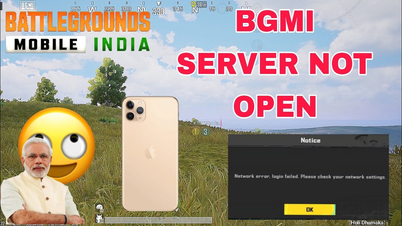 BGMI SERVER ISSUE TODAY | Network Error| Login Feild. #bgmi - YouTube