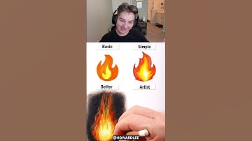How To Draw Fire Flames Noob Vs Pro