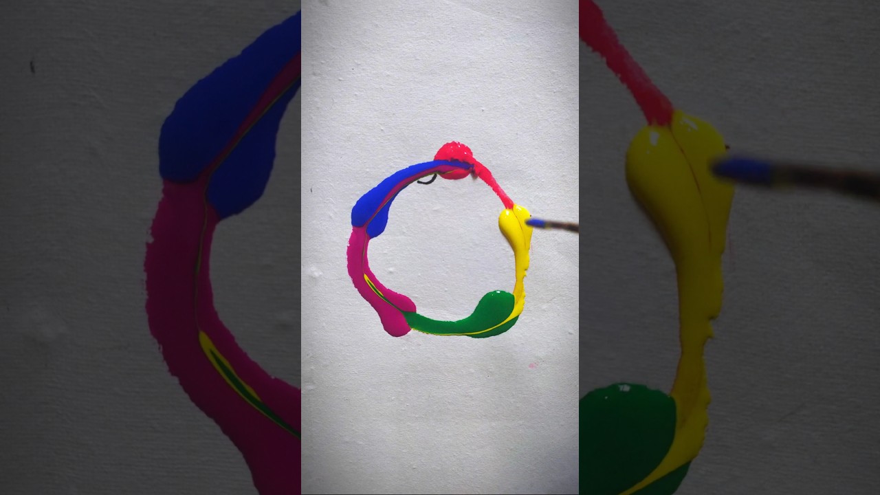 Satisfying color play 🎨🪄 