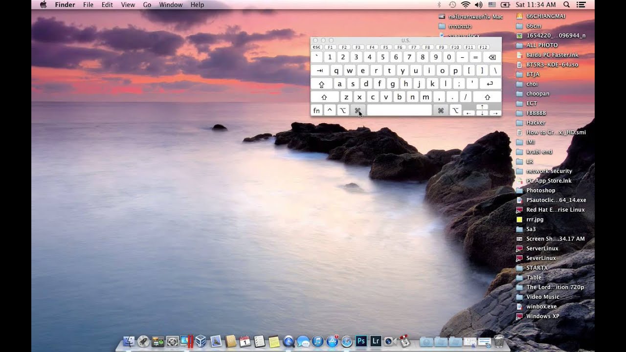 วิธี print screen mac ครัับ