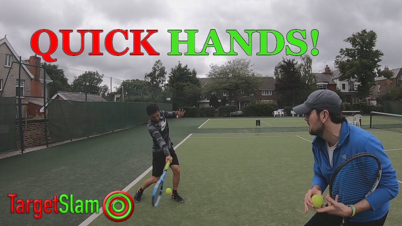 QUICK HANDS Improve your Tennis Racket head Speed with this drill