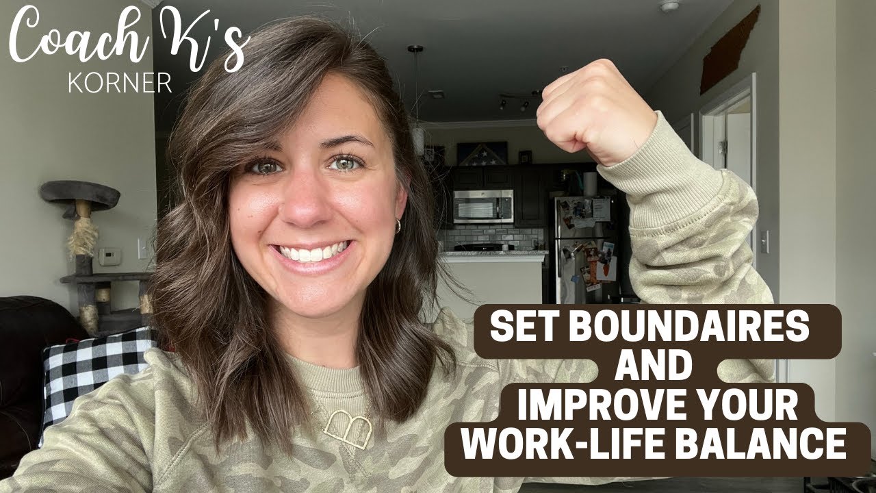Set Boundaries & Improve Your Work-Life Balance | SPED Teacher Tips ...