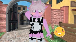 PLAYING ROBLOX BUT I HAVE TO WEAR A MAID OUTFIT
