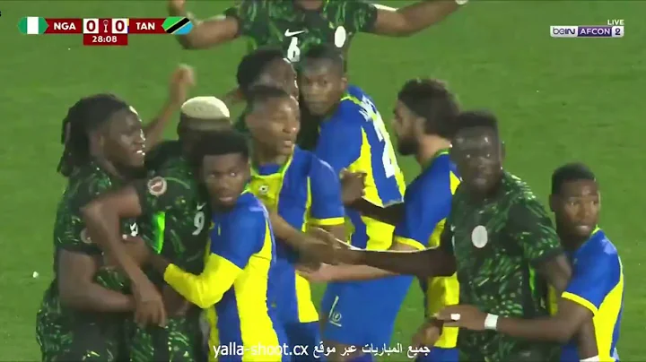 Nigeria vs Tanzania 2-1 Highlights | Africa Cup of Nations CAF Afcon | Nigeria - Tanzania