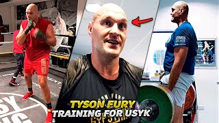 Tyson Fury training for Oleksandr Usyk FULL FIGHT HIGHLIGHTS | BOXING FIGHT HD
