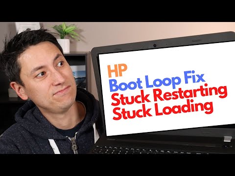 HP - Boot Loop Fix - Restarting or Stuck Loading Fix