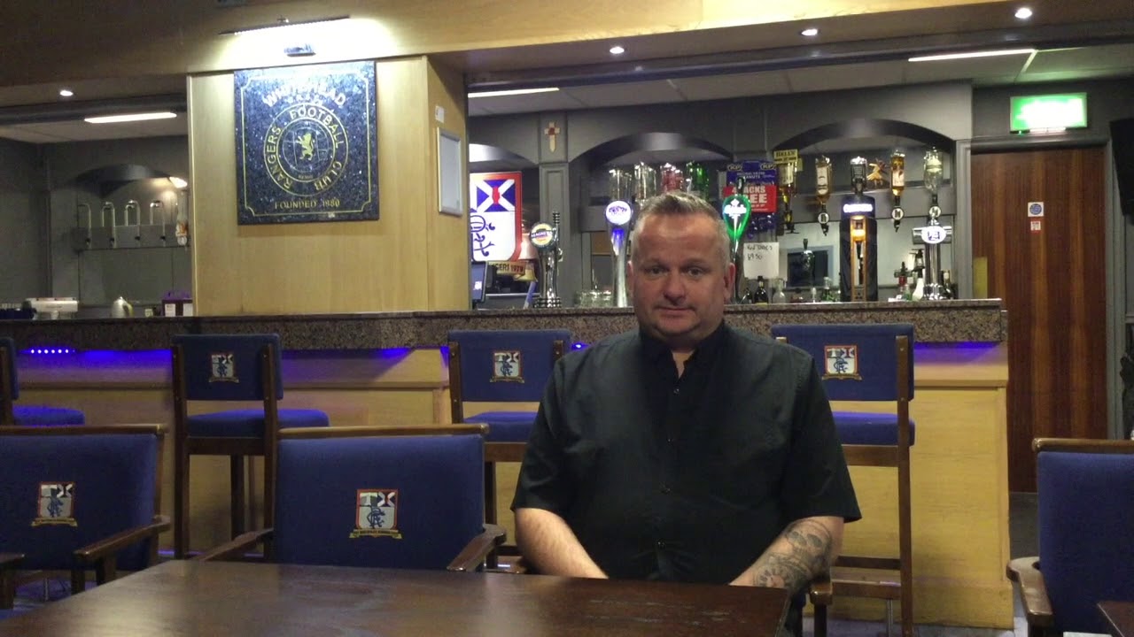Whitehead Glasgow Rangers Supporters Club YouTube