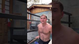 Garrett Wareing Shirtless Wet Dip