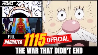 ONE PIECE CHAPTER 1115 FULL NARRATED - THE WAR THAT DIDN'T END