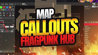 ALL CALLOUTS MAP FRAGPUNK - STRATS, LINEUPS #fragpunkcreator