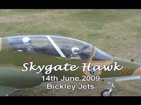 Bickley Jets 2009: Skygate Hawk flown by Mark Schr...