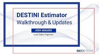 DESTINI Estimator Construction Estimating Software Walkthrough and 2023 Updates screenshot 1