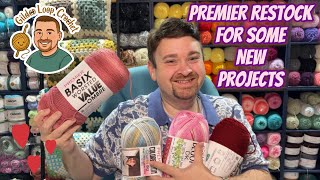 Premier Yarns Restock for New Projects. I am sooo inspired by the Basix line!! #makeitpremier 