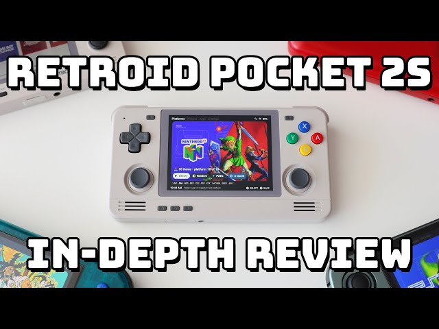 Nostalgic Handheld Gaming Consoles : Retroid Pocket 2S