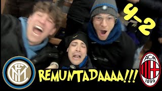 SUPER RIMONTA!!! | INTER-MILAN 4-2 REACTION | LIVE SAN SIRO