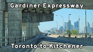 Toronto Freeways - Gardiner Expressway - Downtown to Kitchener - Gardiner, QEW, Highway 401