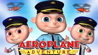Zool Babies Series   Aeroplane Adventure Episode   Cartoon Animation For Children   KIds Shows