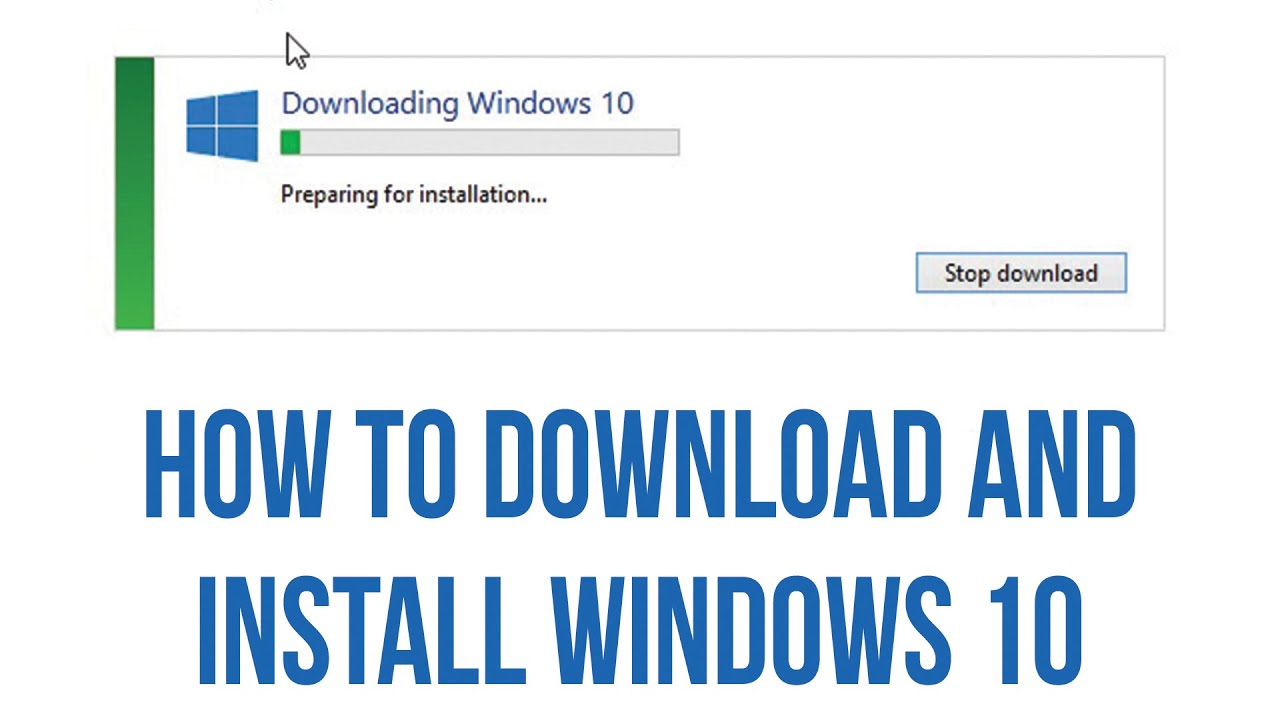 microsoft windows 10 installer download