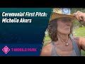 Ceremonial First Pitch: Michelle Akers の動画、YouTube動画。