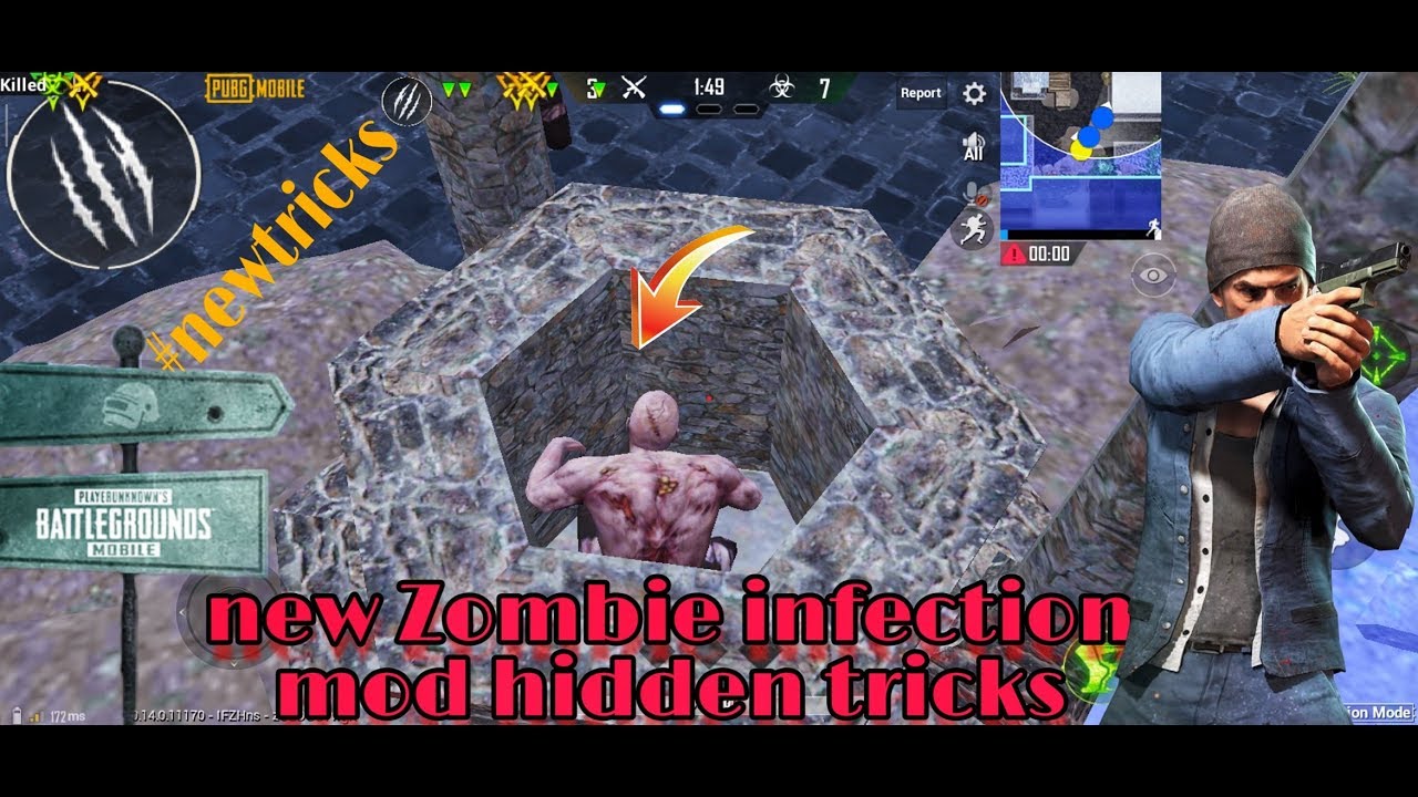 New zombie infection mod hidden tricks