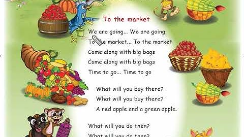 Std 1 - English - Term 2 (Let us sing)