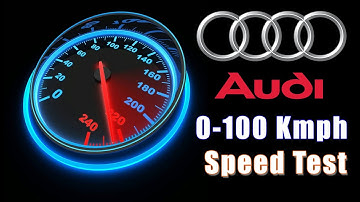 Audi a4 Top Speed | Audi A4 Acceleration | Audi A 4 2.0 TFSI Acceleration | 0 -100 Audi Speed Test