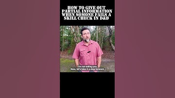The Right way to use skill checks in D&D 5e Part 2 #DND #dmtips #dungeonmasters #dnd5e