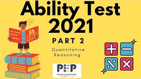 Ability Test Past Paper 2021- Part 2