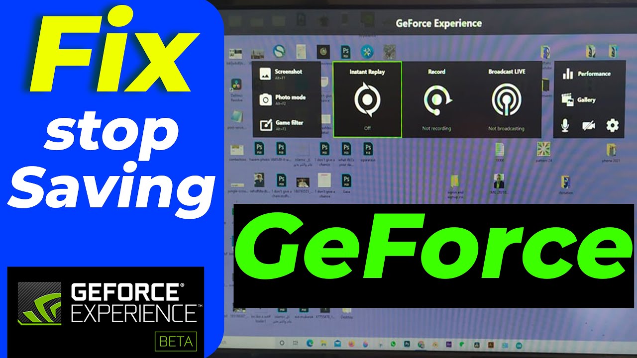 Nvidia Geforce Experience Not Saving Recordings And Showing Gallery Or Save Locations Youtube
