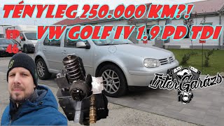 VW GOLF 1.9 PDTDI | Ez tényleg kimegy a világból?! Valós 250.000 km-nél milyenek a PD elemek?!🚘🇩🇪