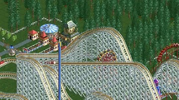 Roller Coaster Tycoon: Merry-Go-Round Control Failure at Forest Frontiers (Caught On Tape)