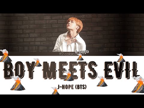 J-HOPE (BTS) - BOY MEETS EVIL (Color Coded Lyrics|ПЕРЕВОД НА РУССКИЙ|КИРИЛЛИЗАЦИЯ) FF2COLORCODED
