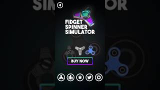Fidget Spinner - The Spin Simulator Gameplay Trailer - First Look screenshot 5