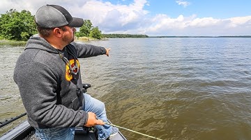 Windy-day jig pitchin