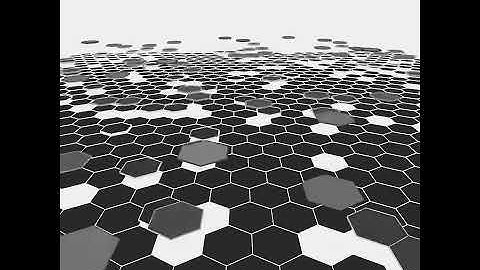 Updown hexagon. Draw by openFrameworks