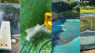 Limpando Piscinas Tik Tok Compilação