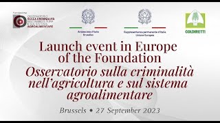 INTERVENTO QUINTAVALLE CECERE - PROGETTO EUROPA (Bruxelles, 27.09.2023)