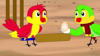 Sapa  Ra Pratisodha | Tiki Chadhei Gapa | Odia Gapa | Bird Story | Moral Story| Cartoon