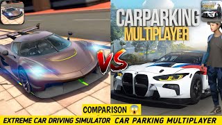 Extreme Car Driving Simulator Vs Car Parking Multiplayer - Comparison 💥 screenshot 5