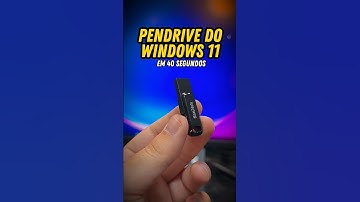 Aprenda em 40 Segundos ✅ Como Fazer o seu Pendrive de Windows 11 para Formatar o PC de todo mundo