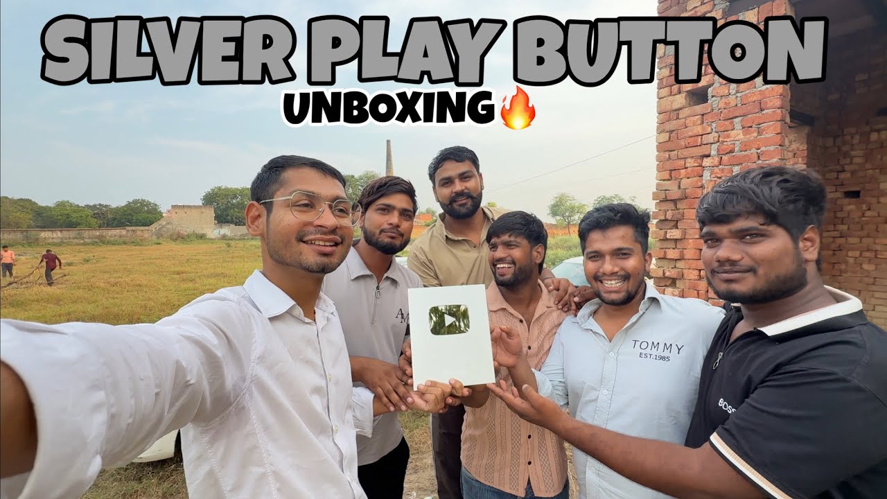 Unboxing Silver Play Button | Abhishek | Deepak Anish Comedy