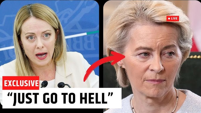 MELONI EXPLODES Against Von Der Leyen: ITALY THREATENS EU EXIT! - YouTube