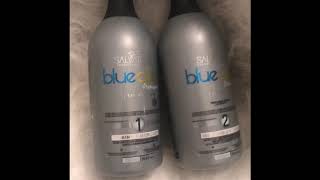 Avant/apres lissage au tanin Salvatore Blue Gold by www.all-keratin.com