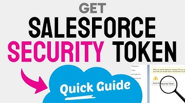 How to GET Your Salesforce Security Token (Step by Step) 2025