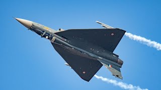 LCA Tejas displays its maneuvers. | HAL Light Combat Aircraft Tejas