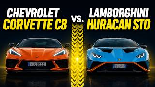 Chevrolet Corvette C8 vs Lamborghini Huracán STO | Motorvision International | 2026 supercars | HD