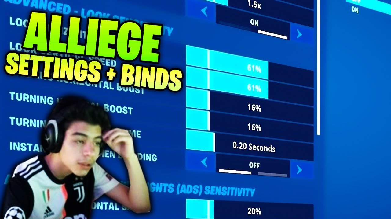 Alliege Controller Settings Season 3
