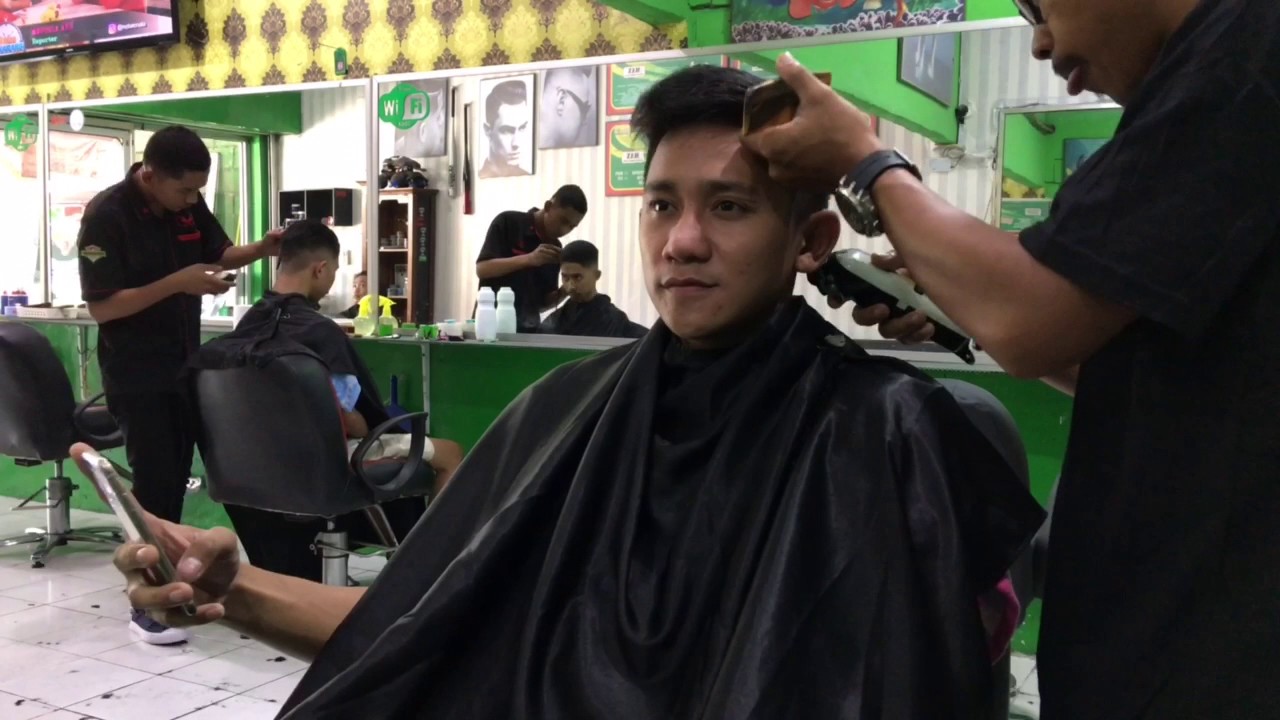  Potong  Rambut  Cowok  Modern Jogja  YouTube